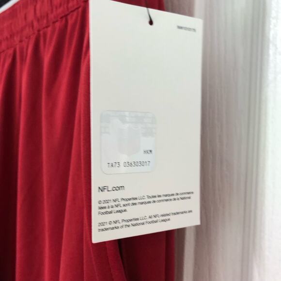 Nike Dri- Fit NFL Mens Arizona Cardina Short Size 3XL Red Logo Stretch Pull On - Picture 7 of 13